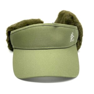 1PIU1UGUALE3 GOLF GSG003 PCT035 LADIES’ 113 GOLF EAR VISOR バイザー キャップ 耳当て