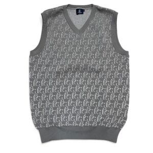 1PIU1UGUALE3 GOLF GRK048 POE426 ニットベスト