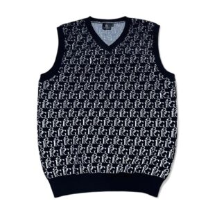 1PIU1UGUALE3 GOLF GRK048 POE426 ニットベスト