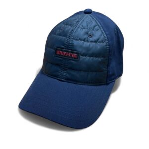 BRIEFING GOLF キルティングキャップ ネイビー系 FREE