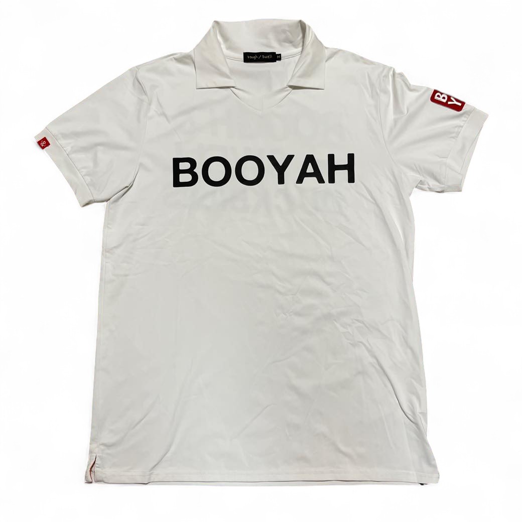 RSM-21039 / スキッパーポロ BOOYAH ロゴ プリント