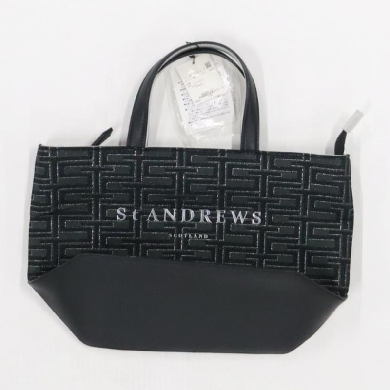 St ANDREWS セント・アンドリュース モノグラム ジャカードカートバッグ