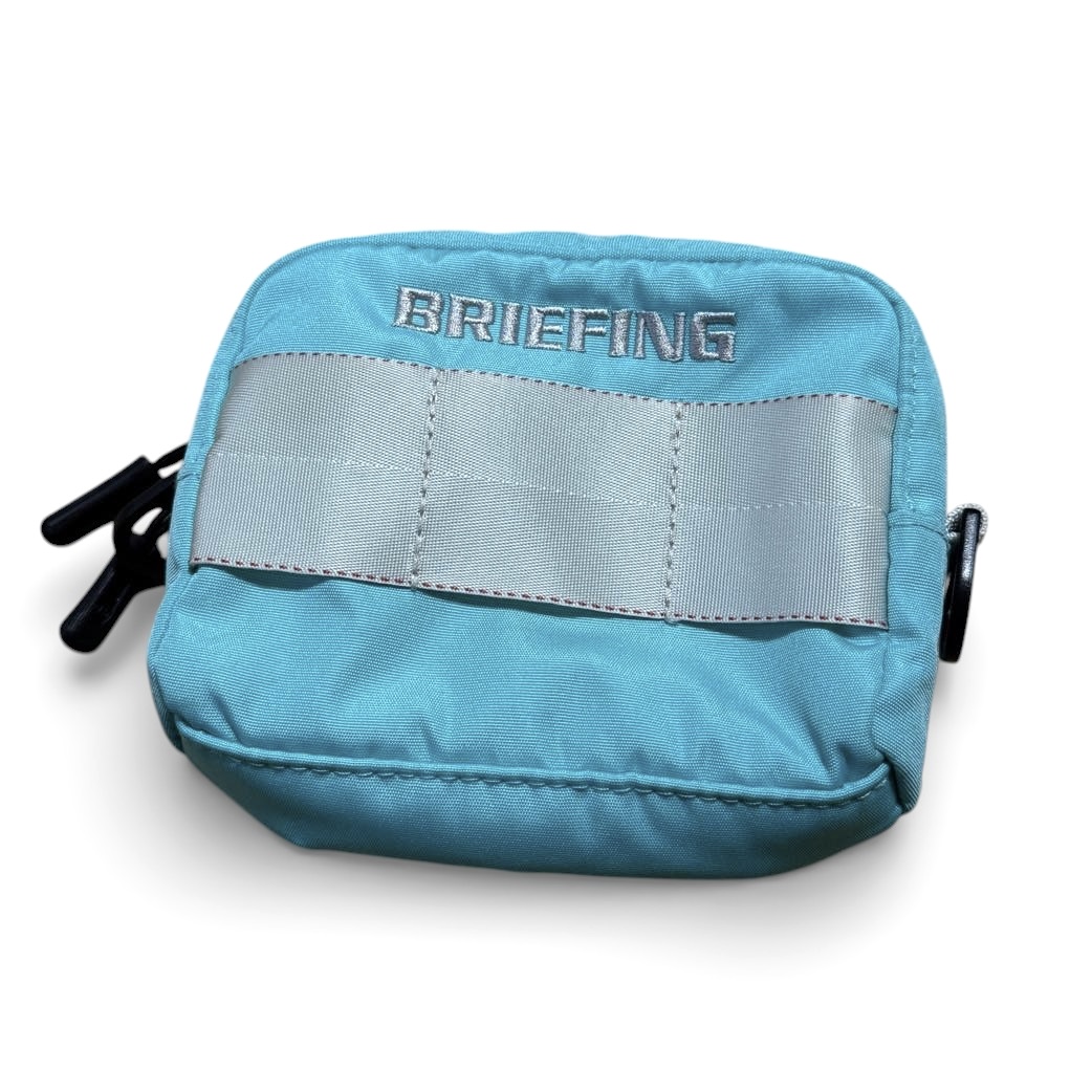 BRIEFINGマルチポーチ / 3WAY POUCH GOLF ECO TWILL / ショルダーストラップ 取り外し可 ポーチ ウエストポーチ 3WAY ブリーフィング