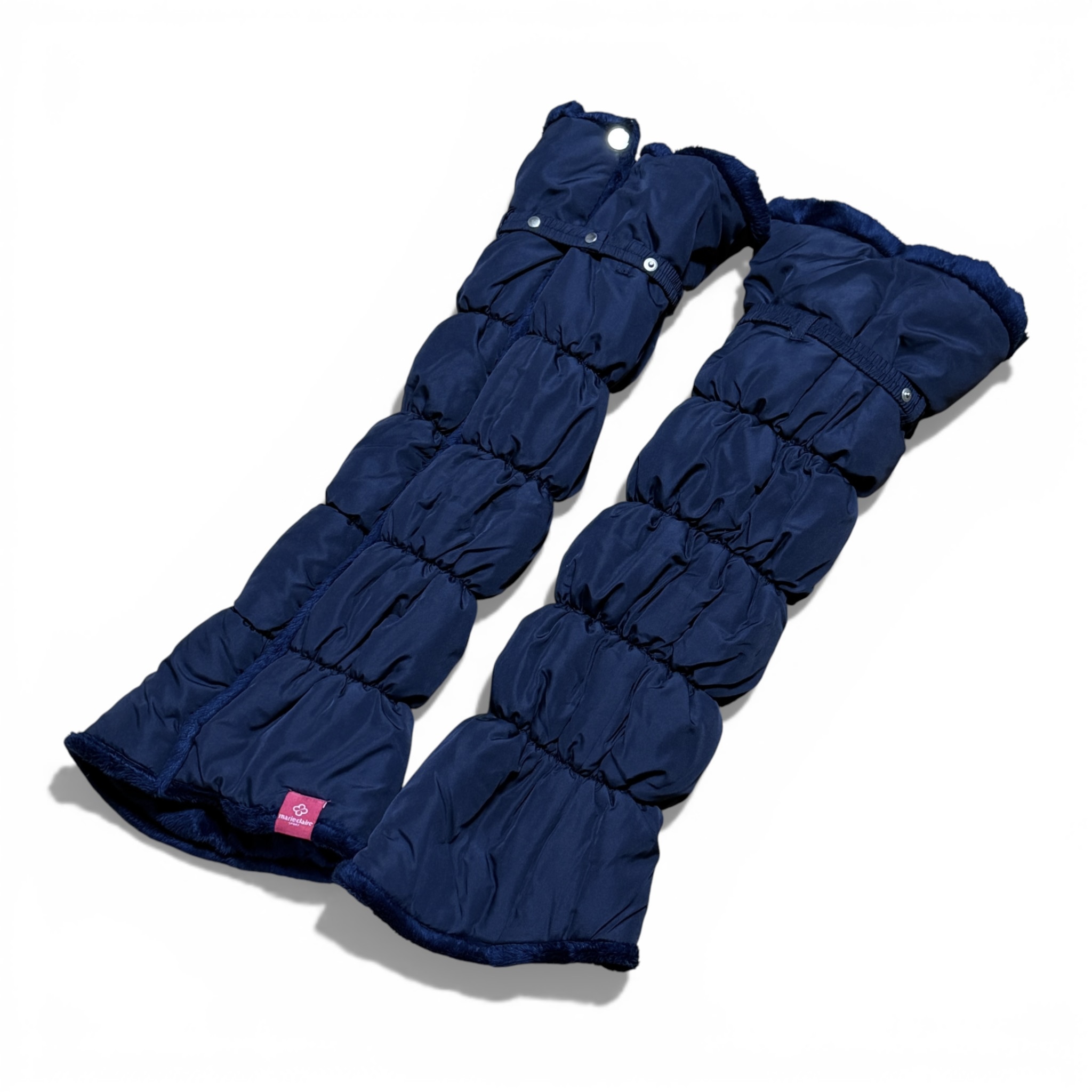 マリ クレール レッグウォーマー ネイビー marie claire