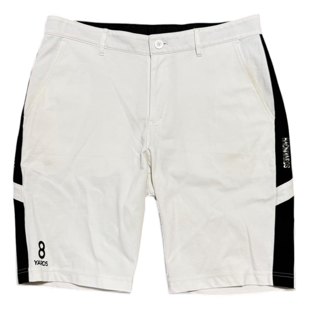 8YARDS ハチヤーズ 8YDS-22027 ハーフパンツ WHT / SIDE-FENDER SHORTS（サイドフェンダーショーツ）